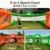 OZIS 40FT 3-in-1 Inflatable Sports Court
