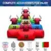 OZIS 6.5FT Inflatable Ring Toss Game