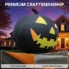 OZIS 26FT Commercial Halloween Inflatable Pumpkin with 680W Blower
