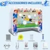 OZIS Giant Inflatable Soccer Darts Board